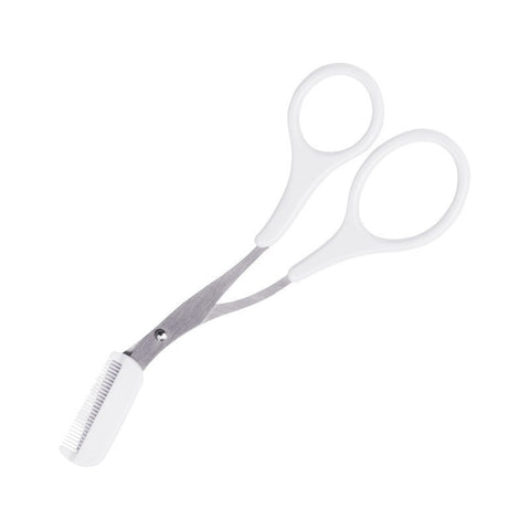 Eyebrow Trimmer Scissor With Comb