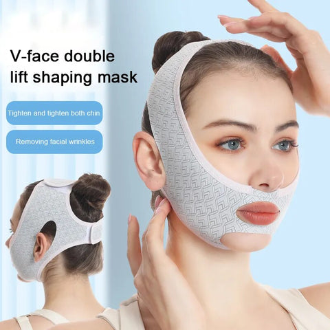 Chin Up Mask V Line Shaping Face Masks /Face Lifting Belt