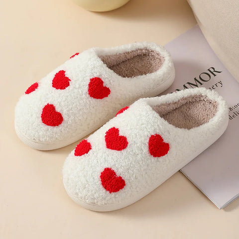 Evil Eye Cute Cozy Comfy House Slippers Fluffy Christmas Slippers