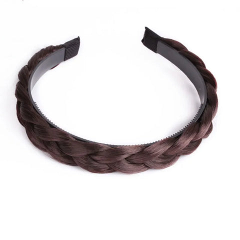 Synthetic Wig Twist Braided Hair Bands Fashion Braids  Headband